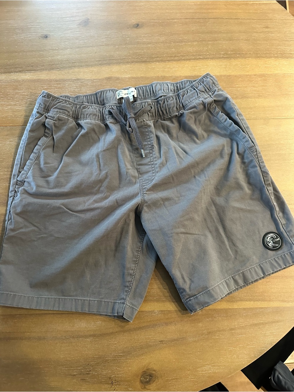 O'Neill Men's Slate Gray Drawstring Shorts